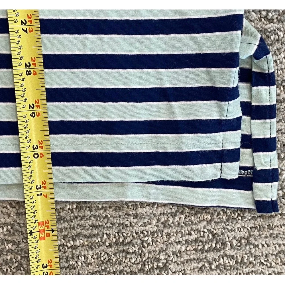 Polo Ralph Lauren Mens XL ‎ Green Blue Stripes Golf Rugby Preppy